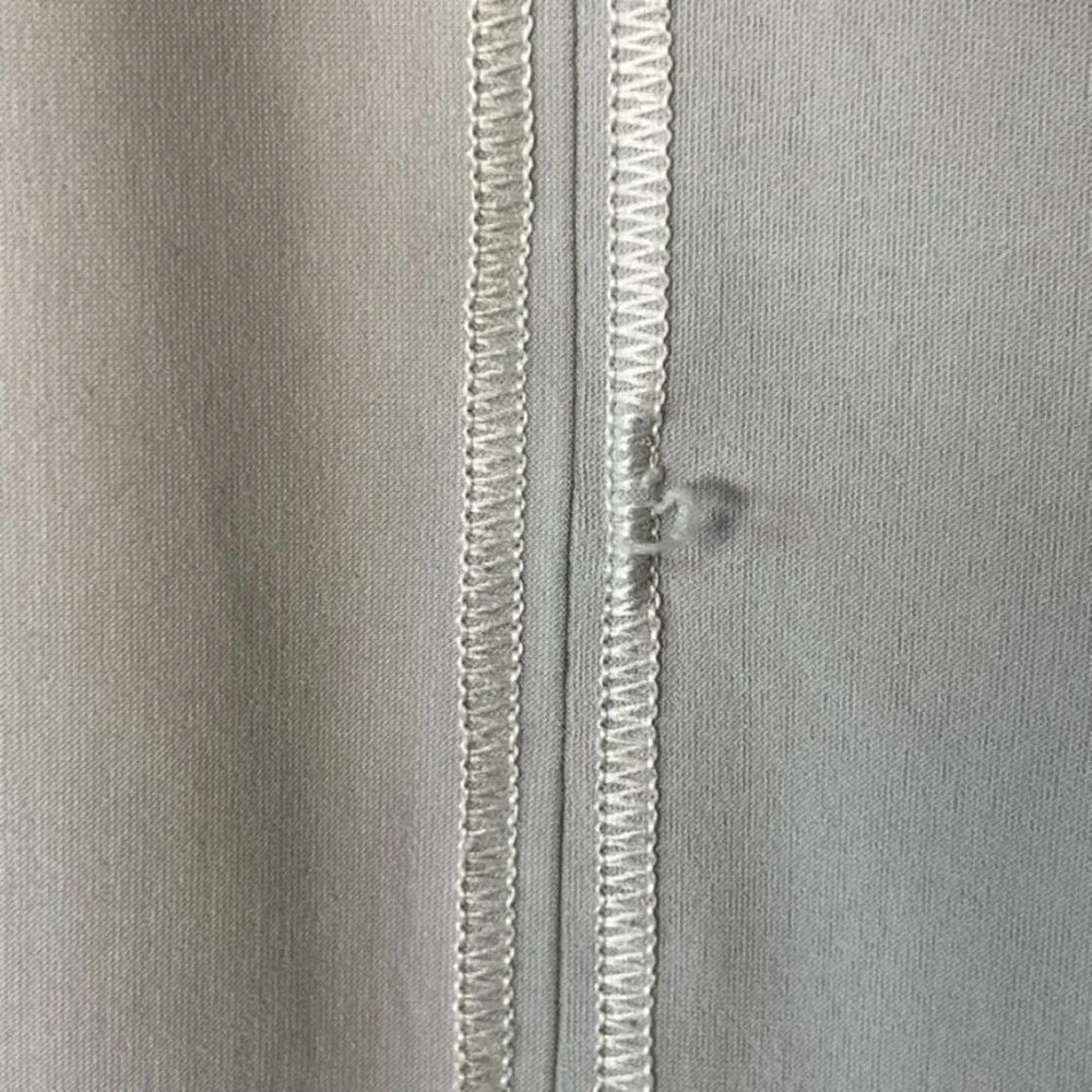 Lululemon Sculpt Tank Top Mauve Gray Mesh Back Ventilated Running Yoga Size 6 - Picture 8 of 8